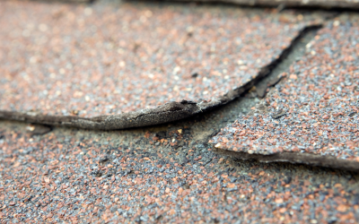 Roof Shingle Curling and Cracking from Rising Temperatures