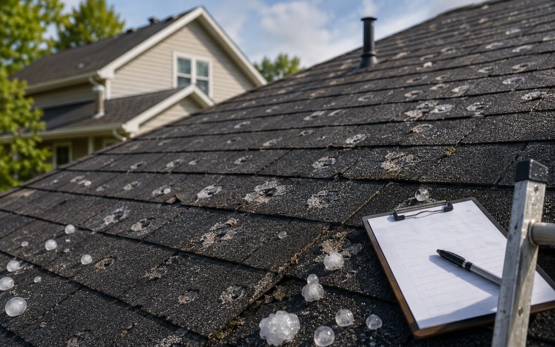 Hail Damage Roof Inspection in Georgia: What Homeowners Should Look For